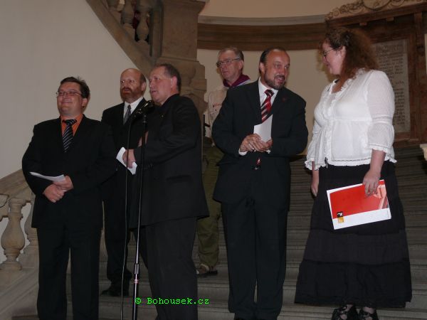 Zah�jen� v�stavy v Praze 15.5.2007