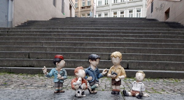 Rychle ��py na �i�kovsk�ch schodech  (foto: Petr Molka)