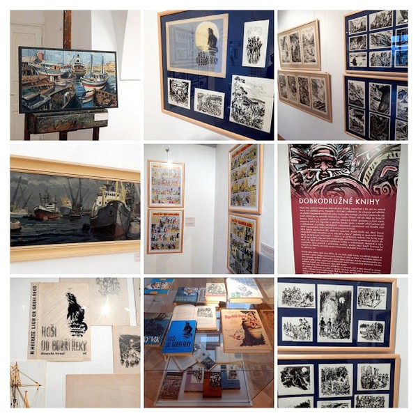 V�clav Junek - v�stava P��bram, 14. 1. 2018