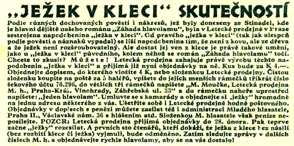 Mlad� hlasatel 6 /22 - je�ek v kleci