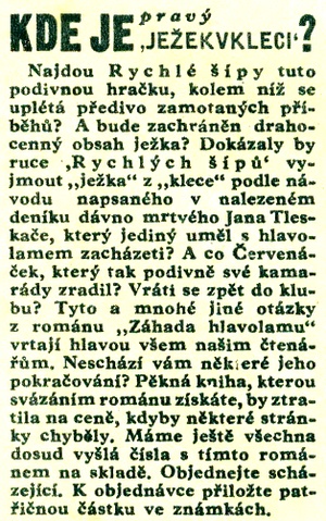 Mlad� hlasatel 6 /22 - je�ek v kleci