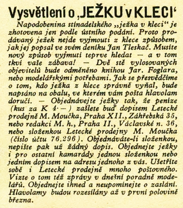Vysv�tlen� o �JE�KU v KLECI'