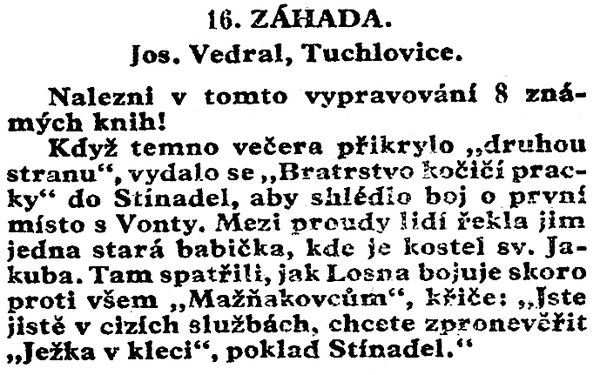 Z�hada - Mlad� hlasatel ro�n�k 6 ��slo 30