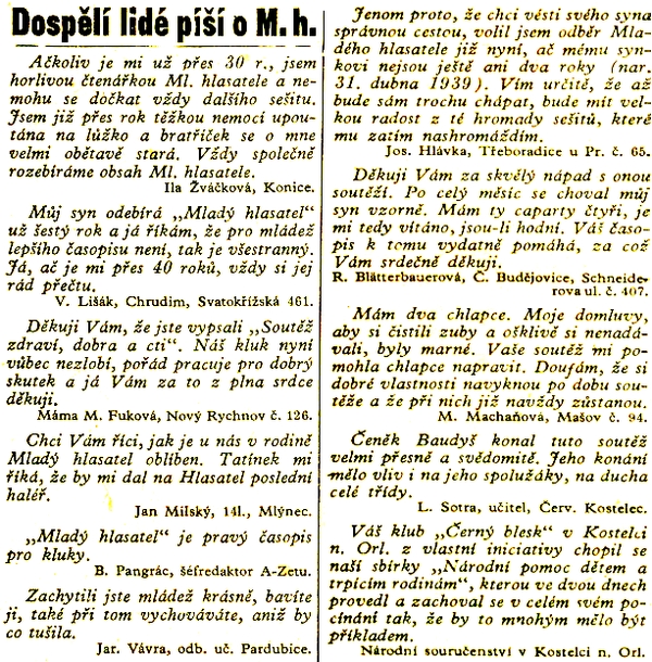 Dosp�l� p�� o Mlad�m hlasateli - 6 / 31