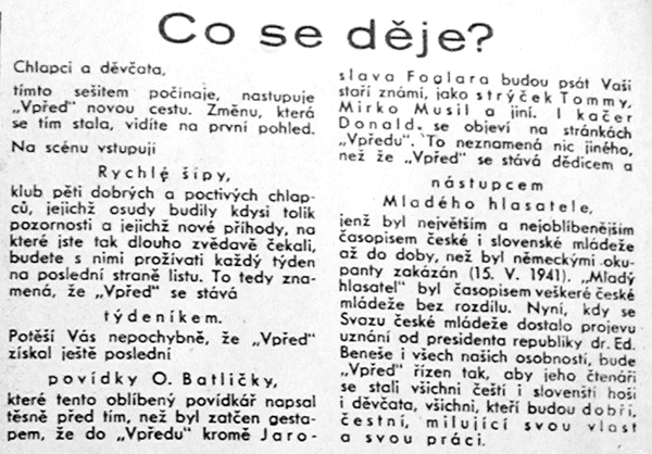Vp�ed 1 / 18 - Co se d�je?