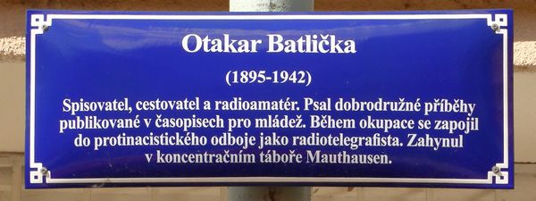 Otakar Batli�ka - informa�n� tabule
