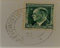 Originální razítko pošty v Dřevohosticích Originální razítko pošty v Dřevohosticích
